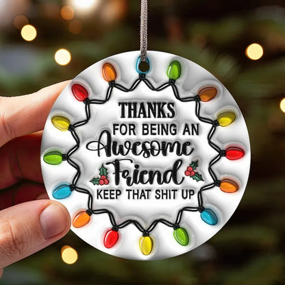 🌲2024 Christmas Gift 50% Off--Friendship Ceramic Ornament