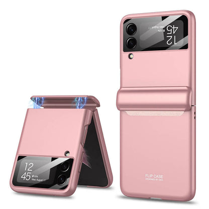 Magnetic All-included Shockproof Phone Case For Galaxy Flip 6/5/4/3 With Back Screen Protector