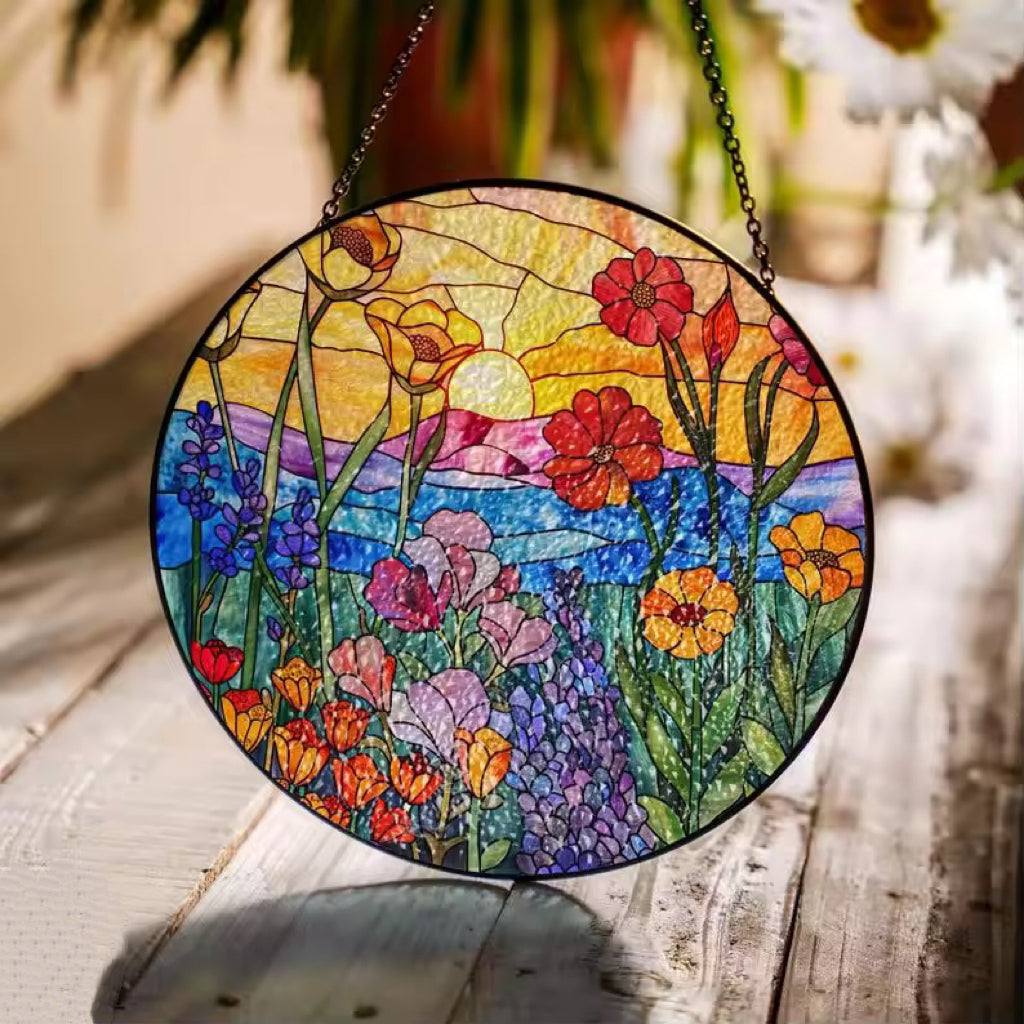 🔥🔥2025 Mother's Day Gift 50% Off--Beach Sunset Suncatcher Ornament