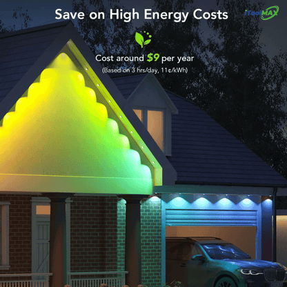 Smart RGBIC Permanent Outdoor Lights