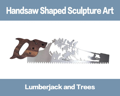 ✨Father‘s Day Hot Sale 50% OFF-- Handsaw Shaped Sculpture Art