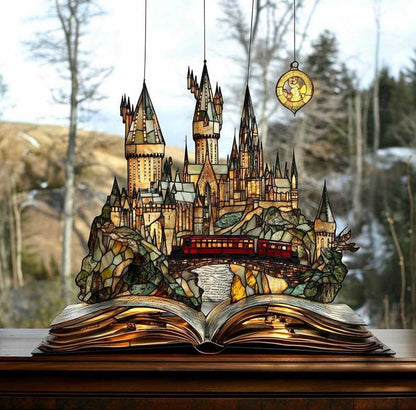 🏠Magical Castle Bookish Wall Art Hanging Decor