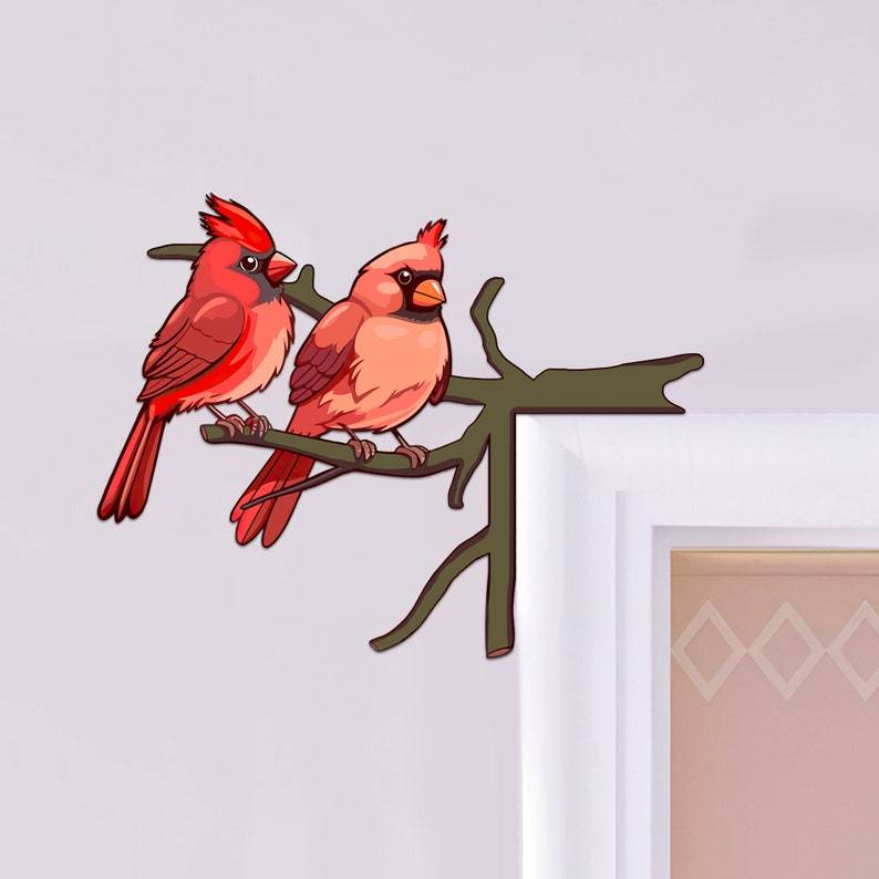 🔥🔥2025 Mother's Day Gift 50% Off--Cardinal Door Topper