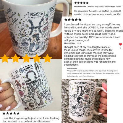 🌸12 Constellation Mugs🌸