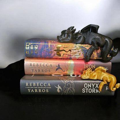 🔥🔥2025 Mother's Day Gift 50% Off--📚3D Printing Sleeping Bookshelf Dragon