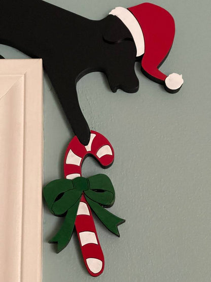 🎅2024 Christmas Gift 50% Off--Metal Christmas Door Topper