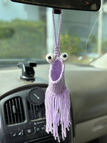 🤣Crochet Yep Yep Alien Car Hanger🤣