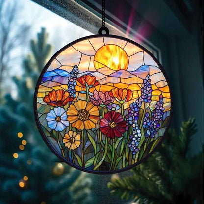🔥🔥2025 Mother's Day Gift 50% Off--Beach Sunset Suncatcher Ornament
