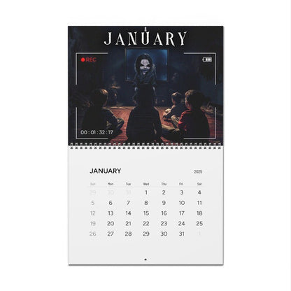 2025 Horror Movie Calendar