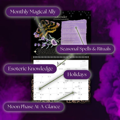 Magical Herbs Calendar 2025 🌿✨