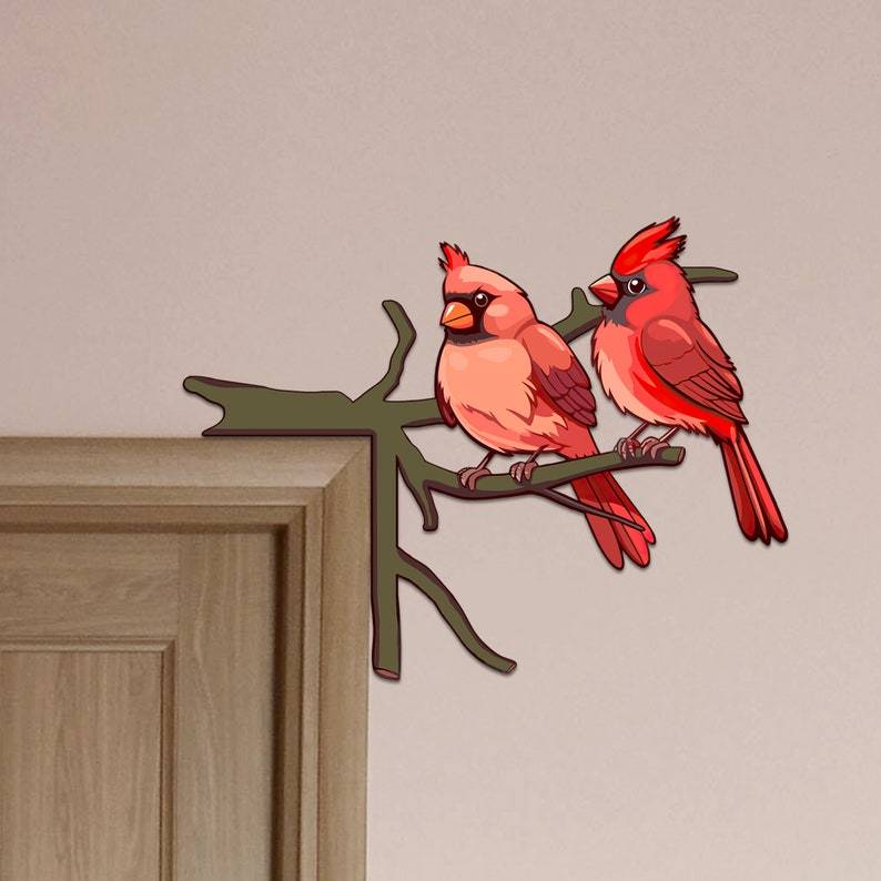 🔥🔥2025 Mother's Day Gift 50% Off--Cardinal Door Topper