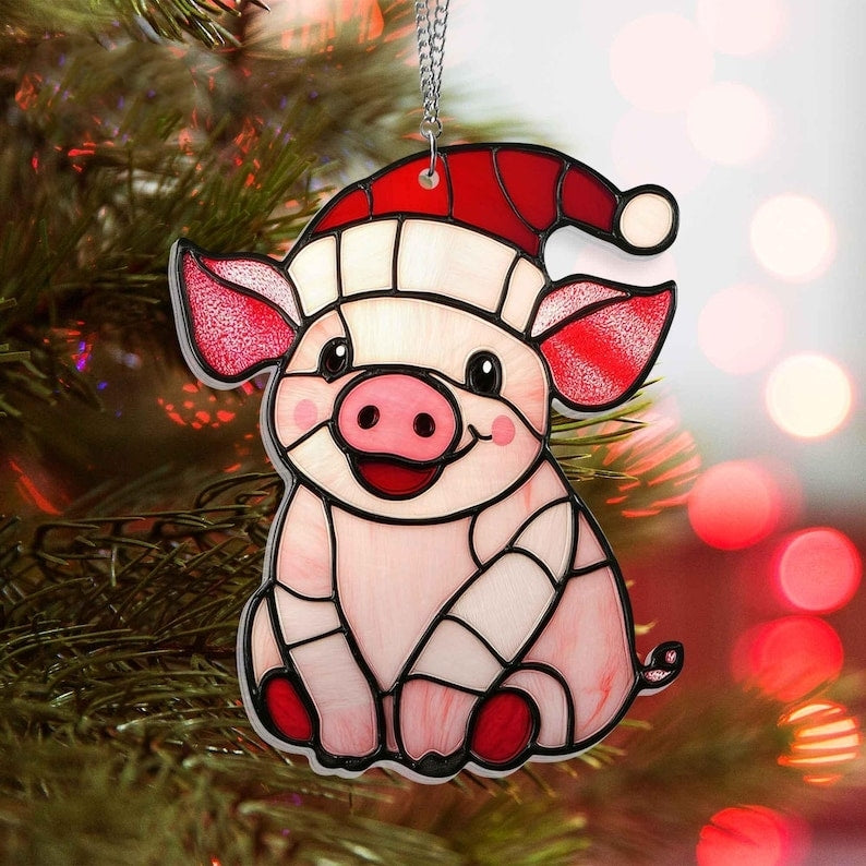 🐷Pig Christmas Ornament