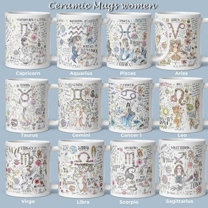 🌸12 Constellation Mugs🌸