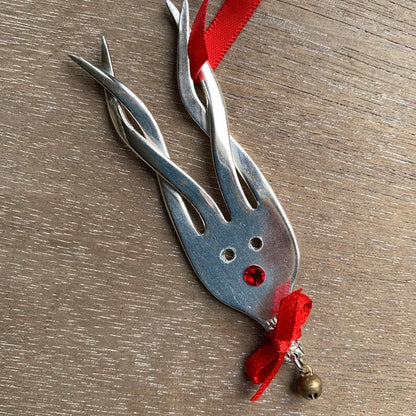 🌲2024 Christmas Gift 50% Off--Fork Reindeer Ornaments