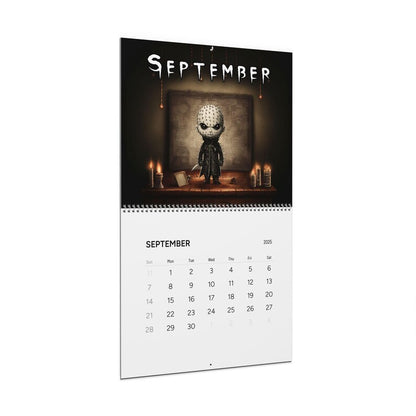 2025 Horror Movie Calendar