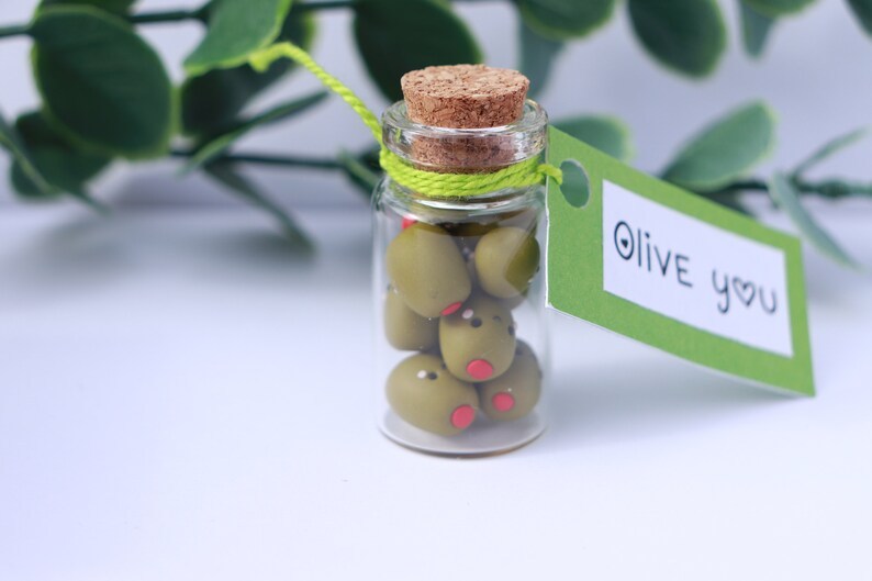 Mini Olive Bottle Anniversary Gift