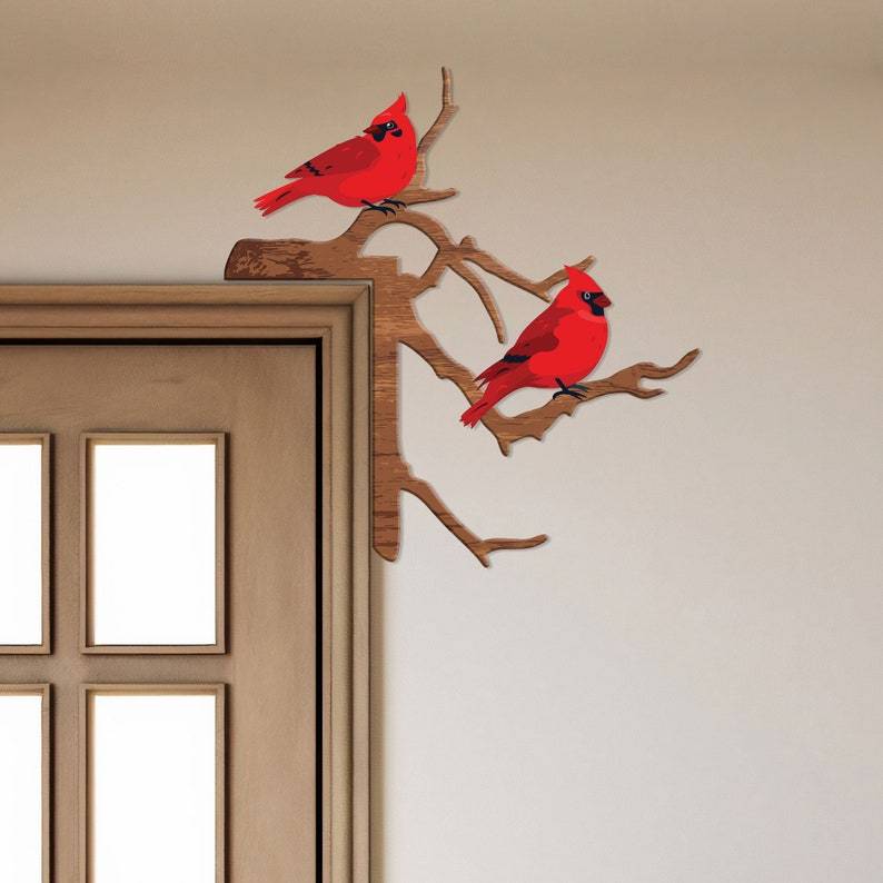 🔥🔥2025 Mother's Day Gift 50% Off--Cardinal Door Topper