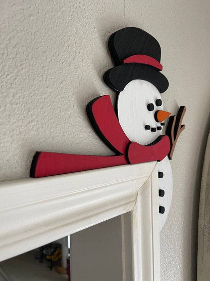 🎅2024 Christmas Gift 50% Off--Metal Christmas Door Topper