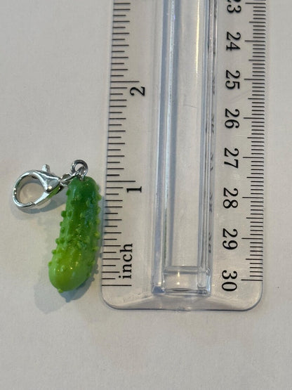 MINI Emotional Support Pickle Keychain