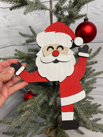 🎅2024 Christmas Gift 50% Off--Metal Christmas Door Topper