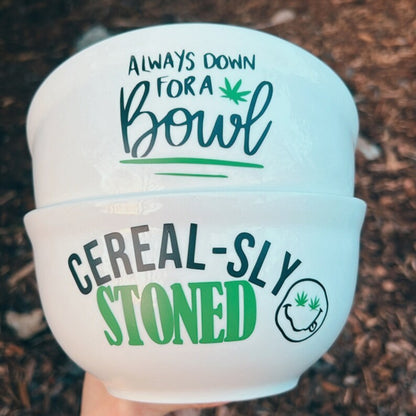 ✨420 Cereal Marijuana Bowl