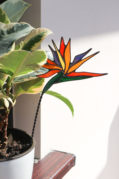 Plant stake Strelitzia Garden decor