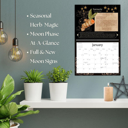 Magical Herbs Calendar 2025 🌿✨