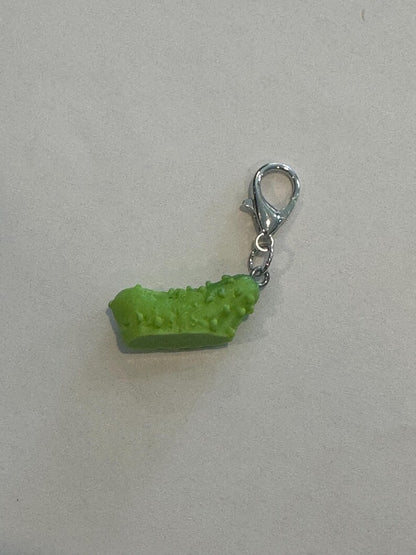 MINI Emotional Support Pickle Keychain