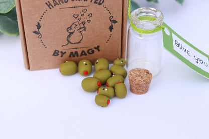 Mini Olive Bottle Anniversary Gift
