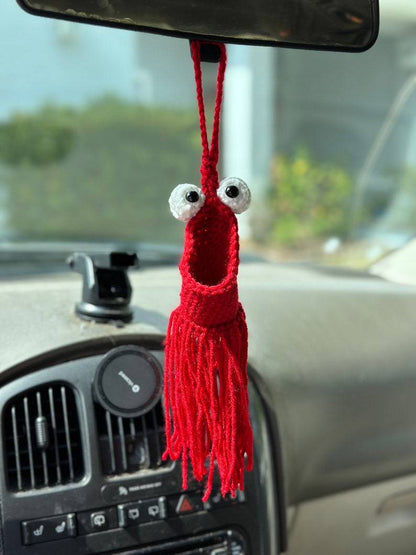 🤣Crochet Yep Yep Alien Car Hanger🤣