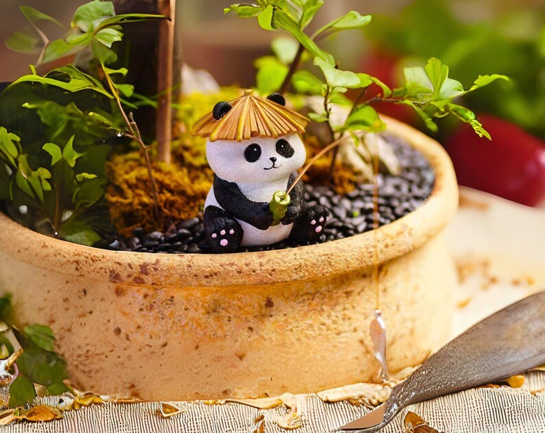 🐼Cute Fishing Panda Outdoor Decoration🐼