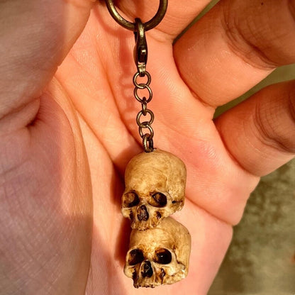 💀Painted Skull Keychain