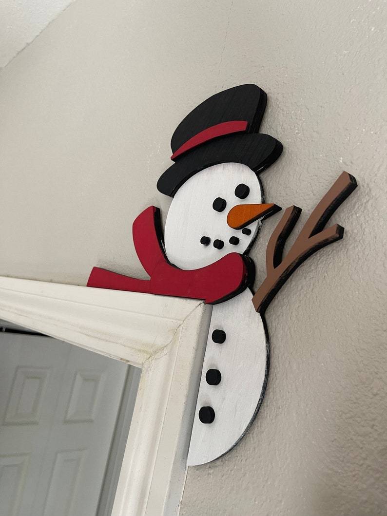 🎅2024 Christmas Gift 50% Off--Metal Christmas Door Topper