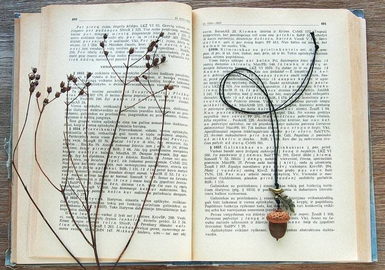 Acorn Necklace
