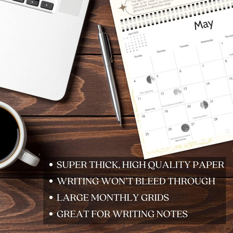 Magical Herbs Calendar 2025 🌿✨