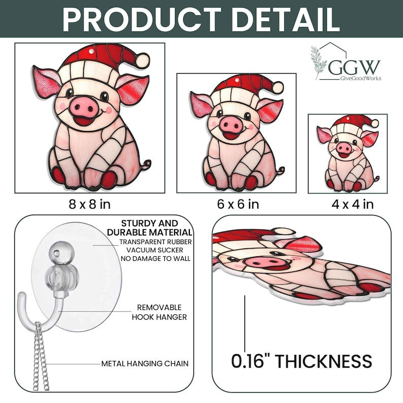 🐷Pig Christmas Ornament