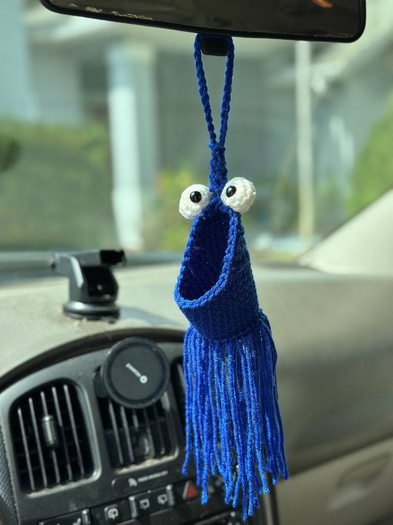 🤣Crochet Yep Yep Alien Car Hanger🤣