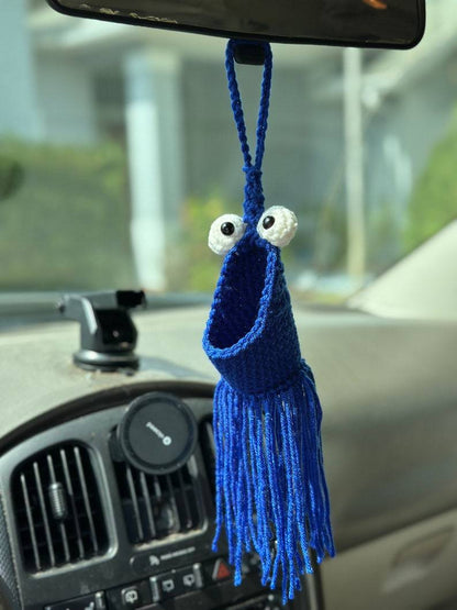 🤣Crochet Yep Yep Alien Car Hanger🤣