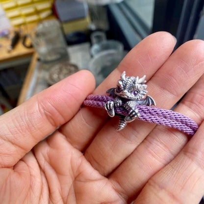 🐲Cute Silver Dragon Bracelet