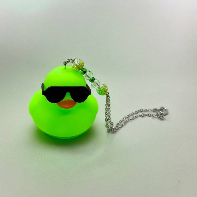 Rubber Duck Rear View Mirror Charms