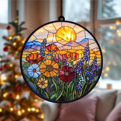 🔥🔥2025 Mother's Day Gift 50% Off--Beach Sunset Suncatcher Ornament