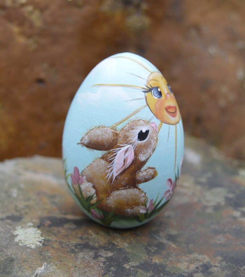 Wooden Easter Egg
