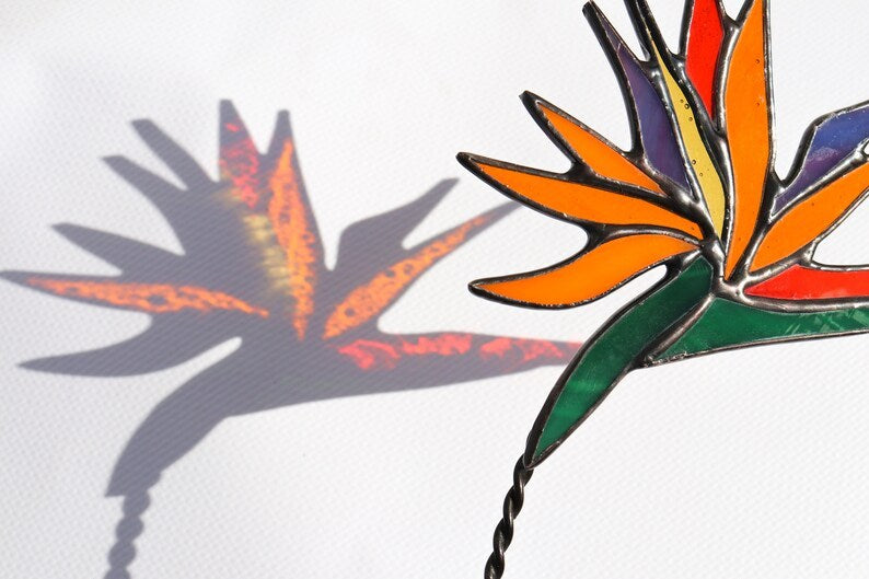 Plant stake Strelitzia Garden decor