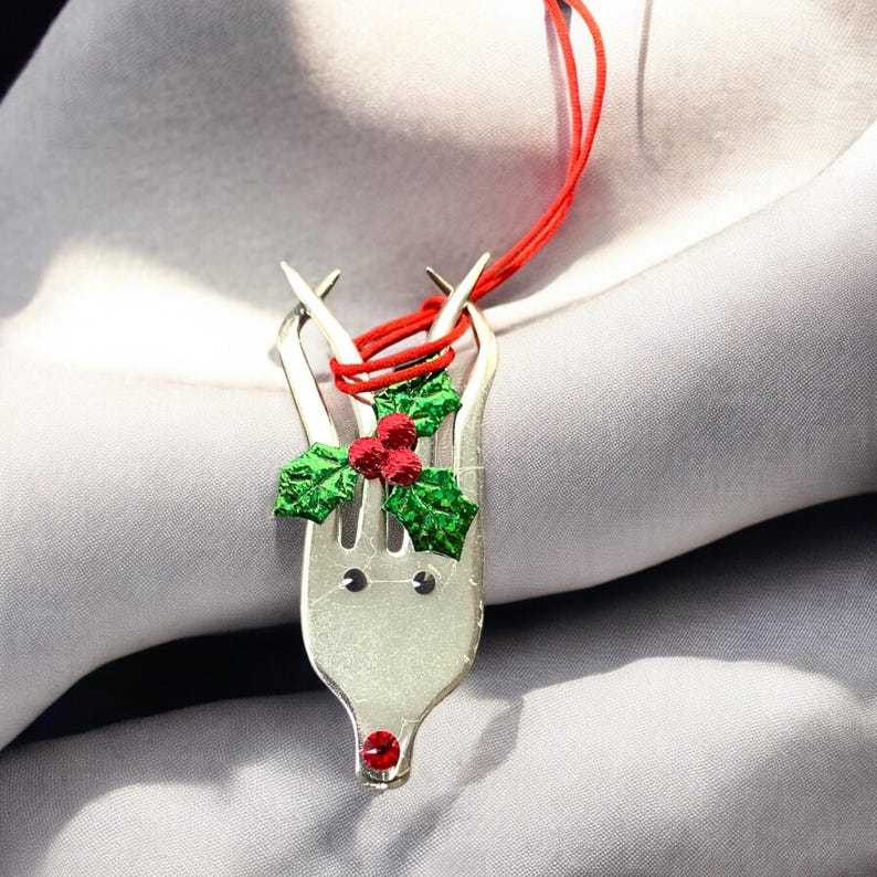 🌲2024 Christmas Gift 50% Off--Fork Reindeer Ornaments