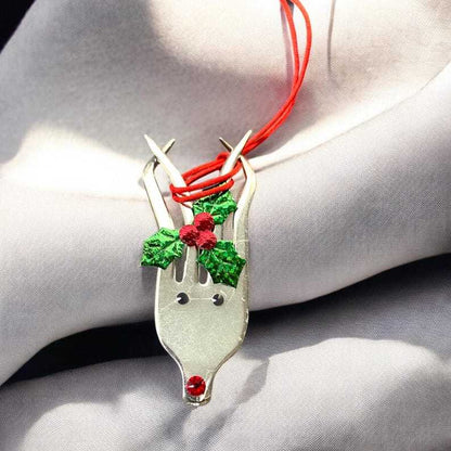 🌲2024 Christmas Gift 50% Off--Fork Reindeer Ornaments