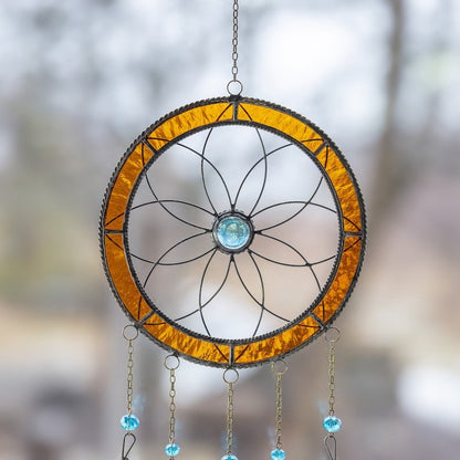 🔥🔥2025 Mother's Day Gift 50% Off--Cute Feather Dreamcatcher Suncatcher Ornament