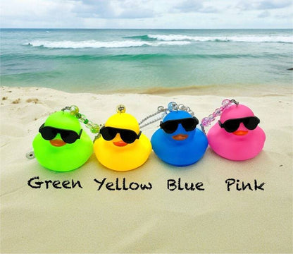 Rubber Duck Rear View Mirror Charms