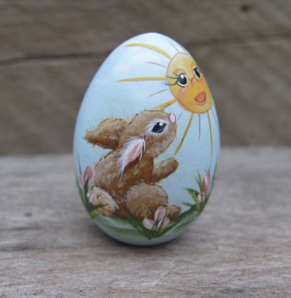 Wooden Easter Egg