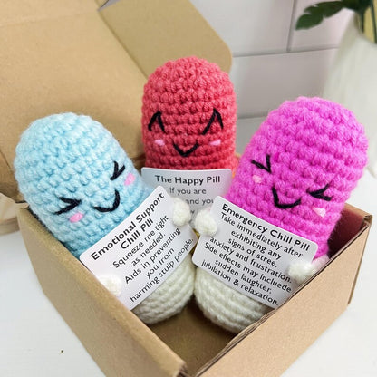 🔥Black Friday 50%OFF-💊Crochet Emotional Support Chill Pil