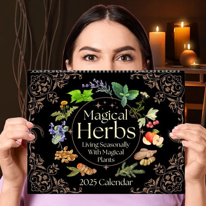 Magical Herbs Calendar 2025 🌿✨